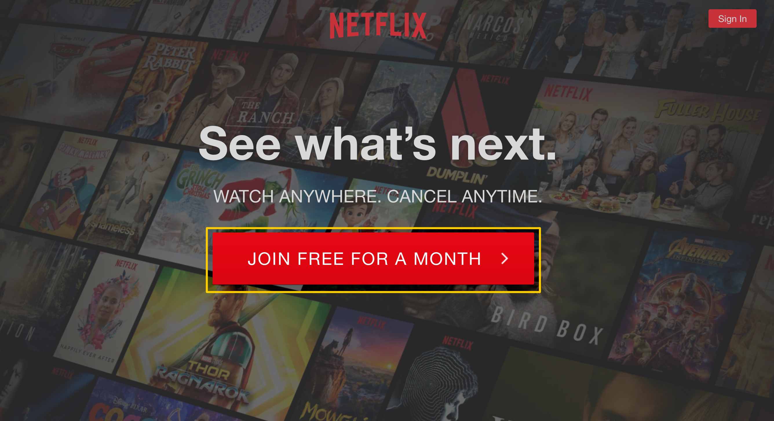 How to get netflix free trial no credit card check